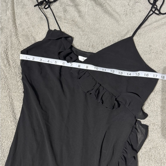 Ricki's Black Asymmetrical Ruffle Dress - Picture 5 of 5